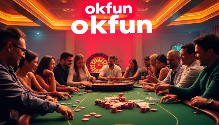 Join the thrill of poker games at okfun casino where excitement meets strategy.