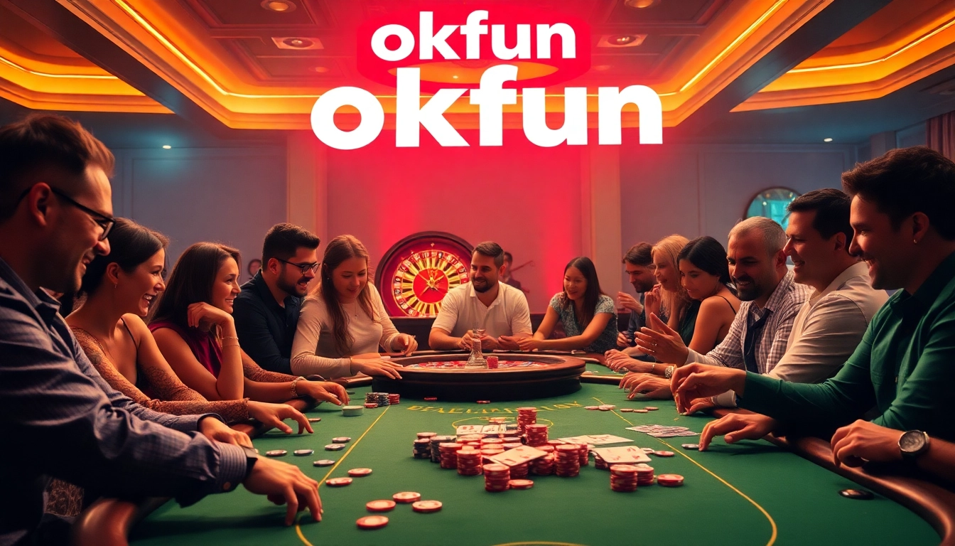 Join the thrill of poker games at okfun casino where excitement meets strategy.